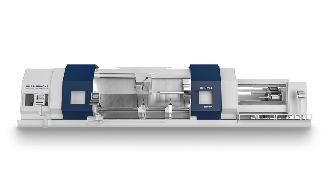 Niles-Simmons multifunctional mill turn center for precision turning and milling