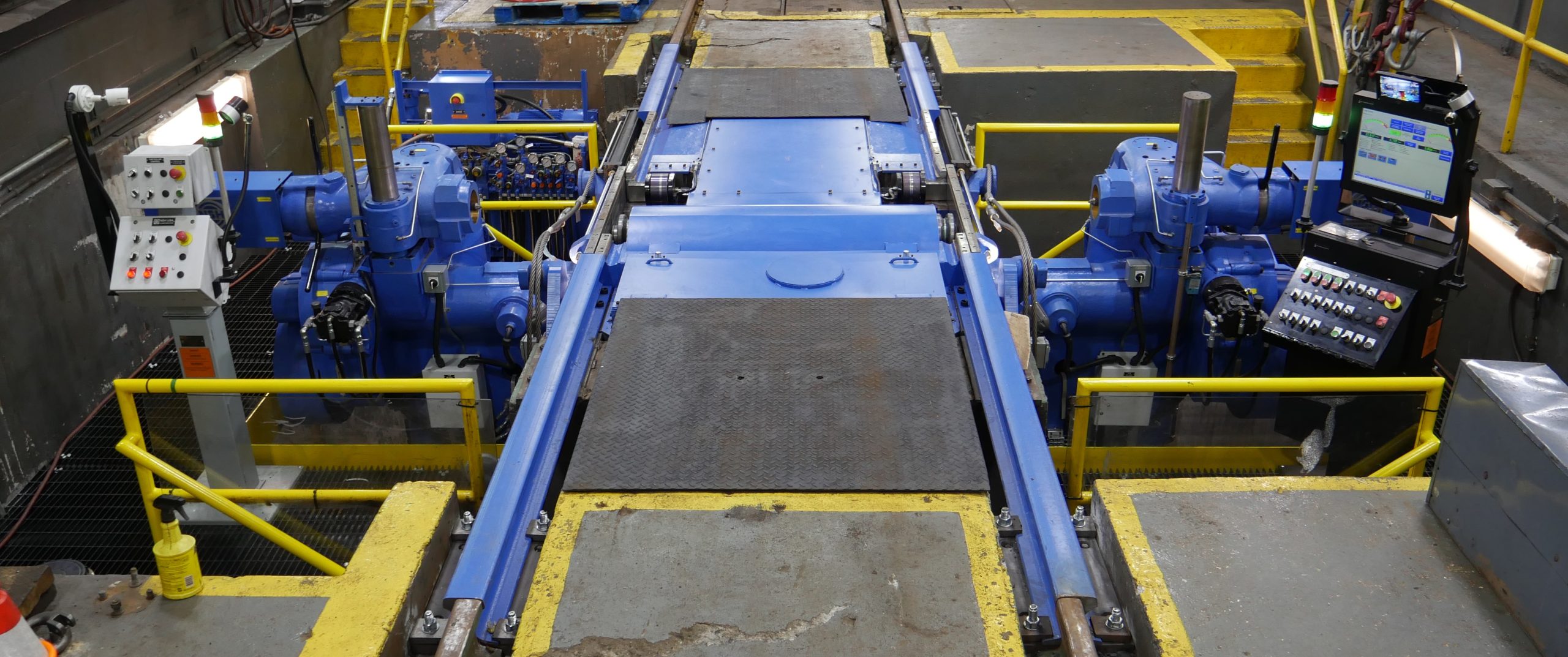 Remanufactured STANRAY Wheel Truing Machine installation