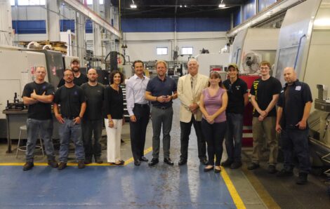 Simmons Makes Donation To Hudson Valley Community College’s New Gene Haas Center For Advanced Manufacturing Skills