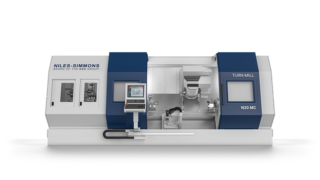 Niles-Simmons machine tool for turning, milling, and boring operations
