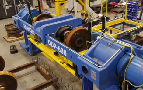 Simmons DDP-600 Wheel Demount Press