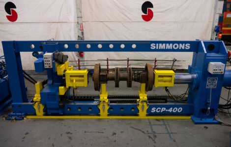 Simmons SCP-400 Prensa de rueda combinada de un solo extremo