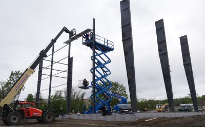 Avance de la construcción del edificio 5